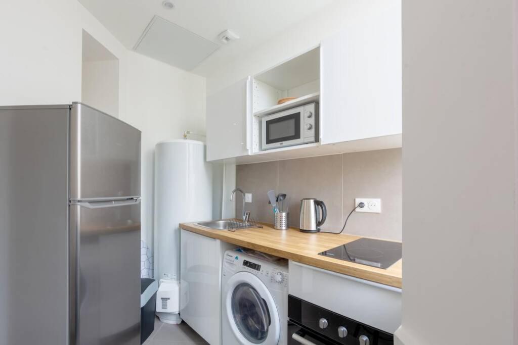 La Chambre Liberte 2, Sdb Privative Et Tv, Cuisine Salon Partages, Confort Et Hypercentre Breszt Kültér fotó